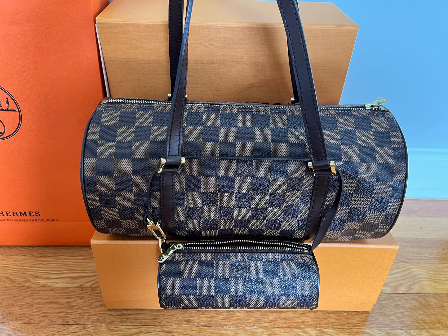 Louis Vuitton damier purses