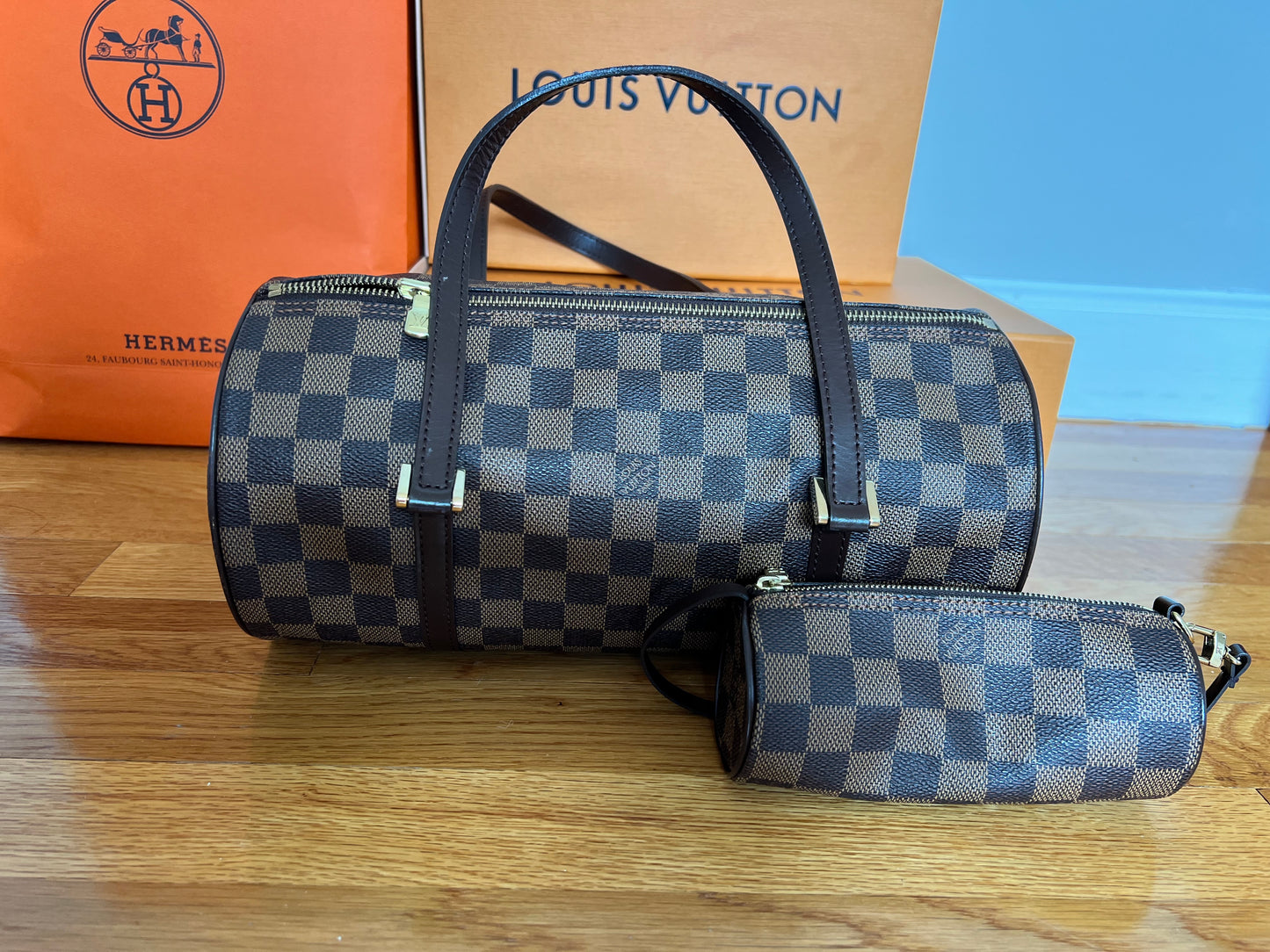 Louis Vuitton damier purses