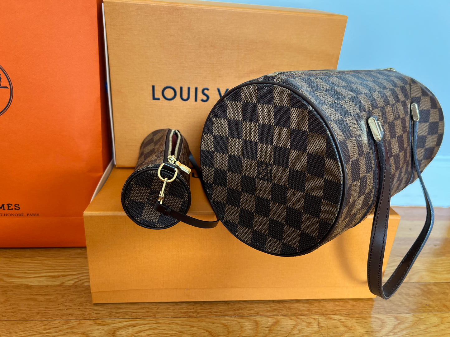 Louis Vuitton damier purses